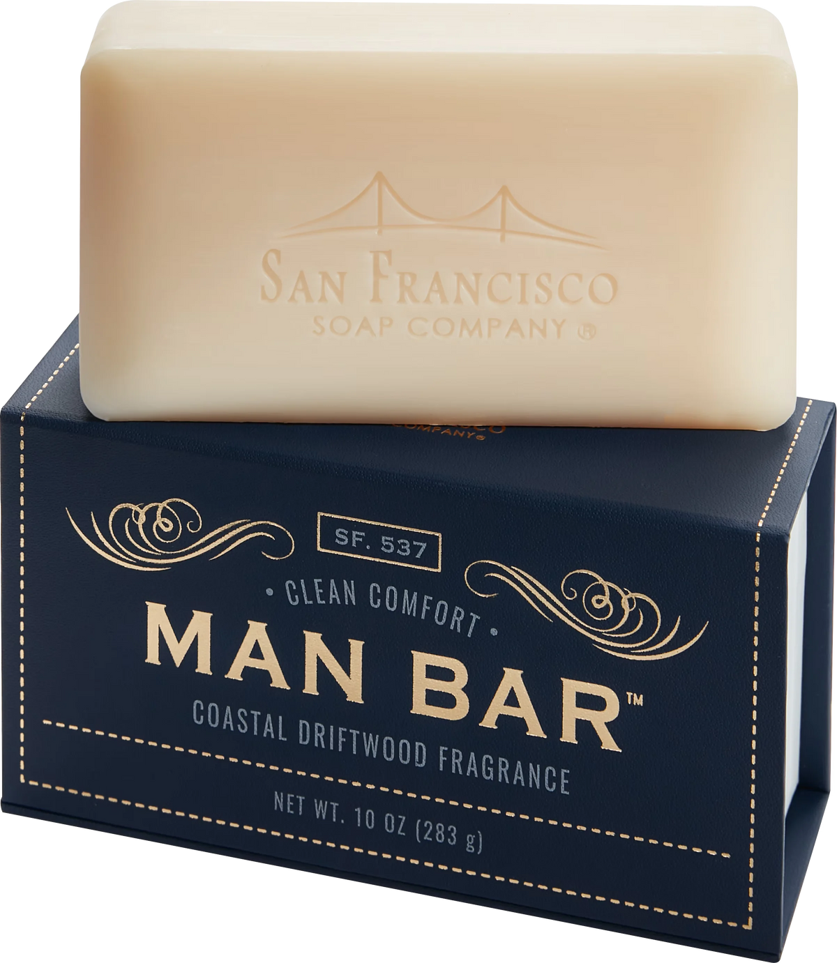 Man Bar Moisturizing Coastal Driftwood Scent Bar Soap