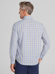 Modern Fit Roadmap Check Button Up Shirt