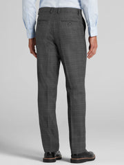 CHILLFLEX Modern Fit Windowpane Suit Pants