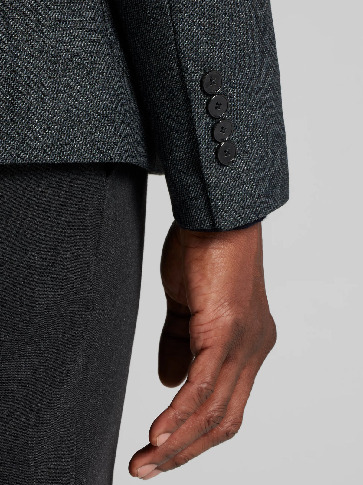 Slim Fit Textured Sport Coat