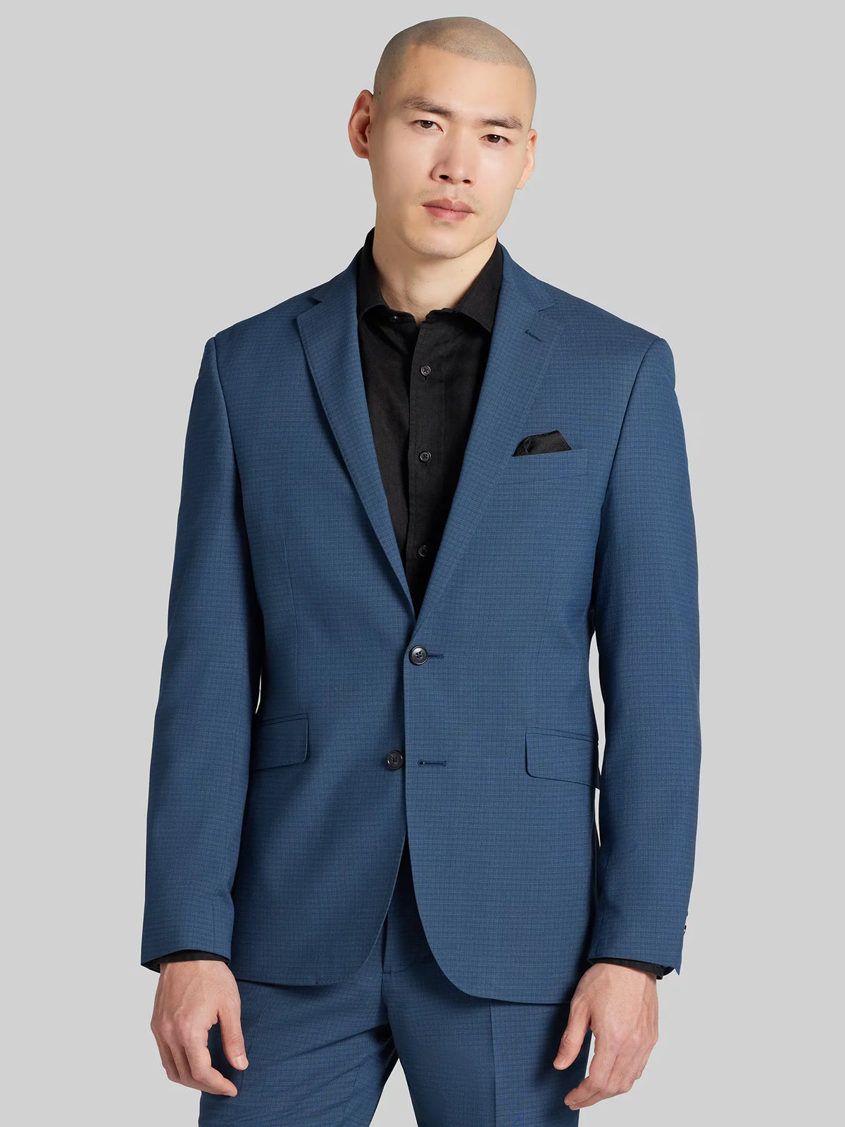Slim Fit Check Suit