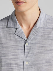 Modern Fit 100% Cotton Short Sleeve Camp Shirt