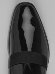 Patent Leather Formal Slip on Dress Shoes
