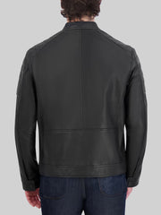Washed Leather Jacket