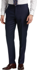 Classic Fit Wool Blend Suit Pants