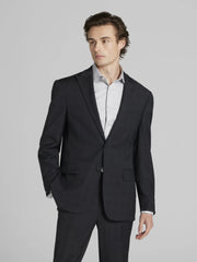 Modern Fit Plaid Suit