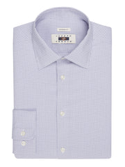 Modern Fit Mini Check Performance Dress Shirt