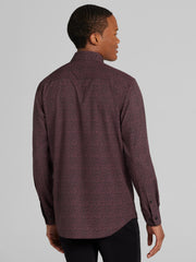 CHILLFLEX Slim Fit 4-way Stretch Button Up Shirt