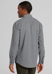 CHILLFLEX Slim Fit 4-Way Stretch Button Up Shirt