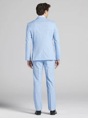 Chambray Blue Suit
