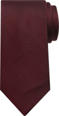 Narrow Plaid Tie