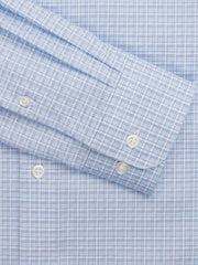 Classic Fit Small Plaid Dress Shirt