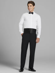 Charcoal Gray Jacquard Dinner Jacket Tux