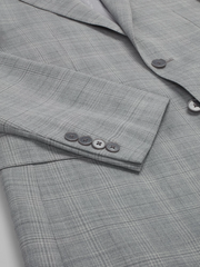 Slim Fit Plaid Suit