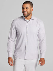 CHILLFLEX Modern Fit 4-Way Stretch Button Up Shirt