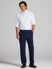 Modern Fit Performance Windowpane 4-Way Stretch Dress Shirt