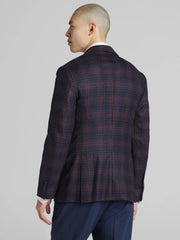 Modern Fit Wool Plaid Sport Coat