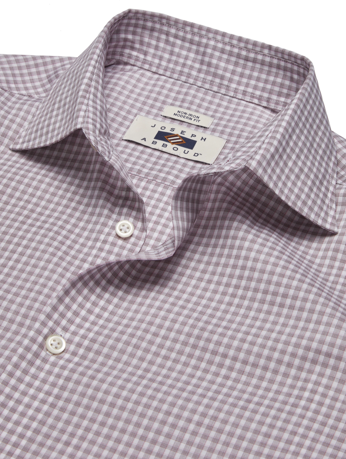 Modern Fit Cotton Spread Collar Dress Shirt