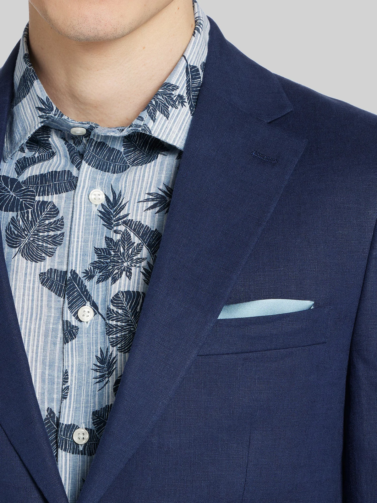 Modern Fit Linen Suit Jacket