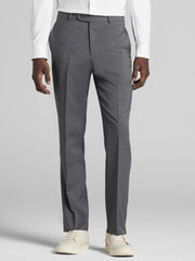 American Bespoke Modern Fit Wool Flat Front Suit Pants
