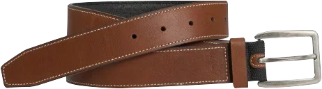 Stitched Casual Leather Belt
