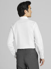 Slim Fit Supima Cotton Covered Placket Dress Shirt