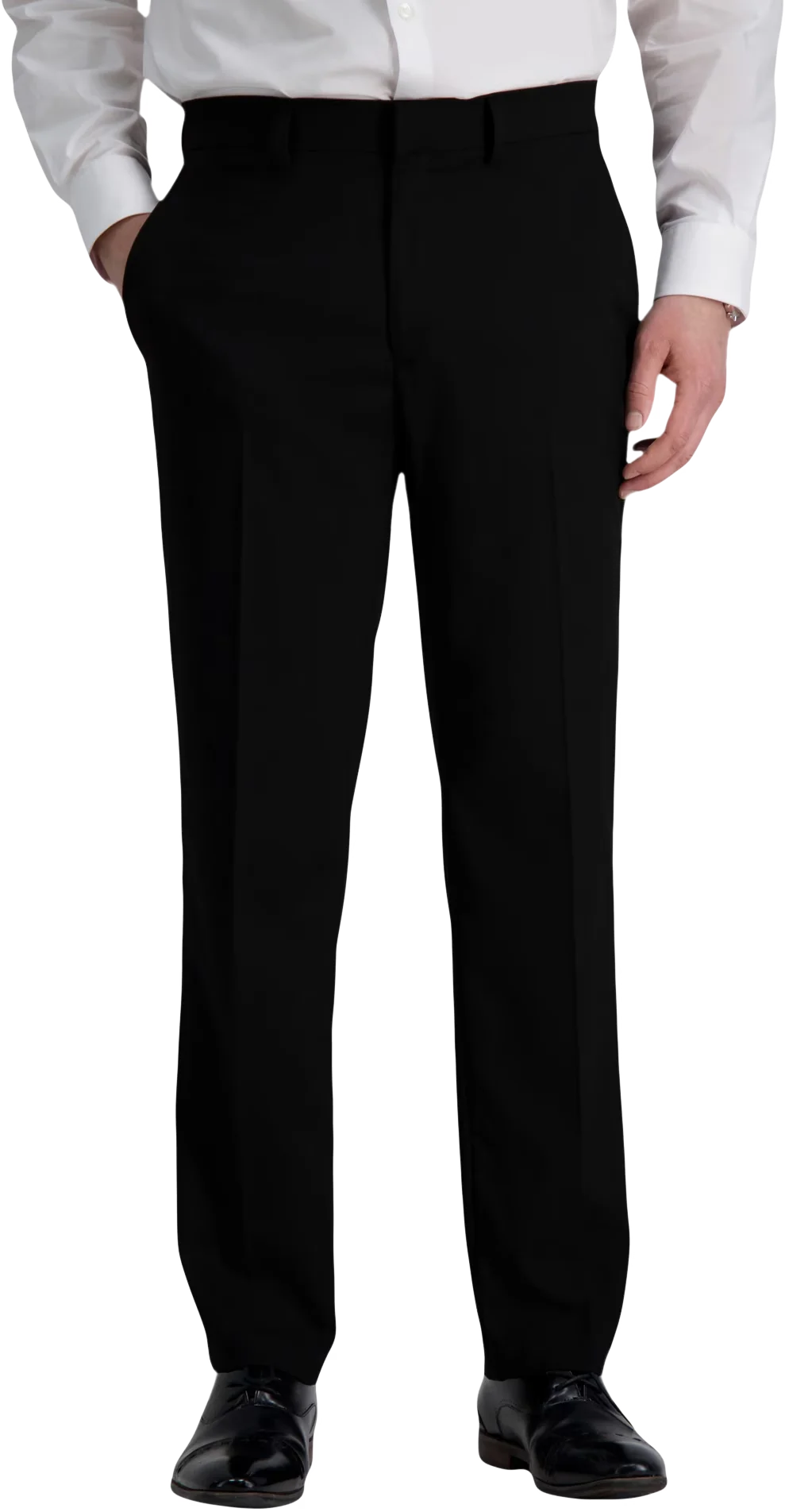 J.M. Haggar™ Premium Stretch Straight Fit Flat Front Suit Pant