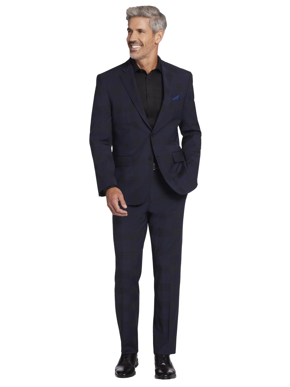 Modern Fit Wool Blend Suit