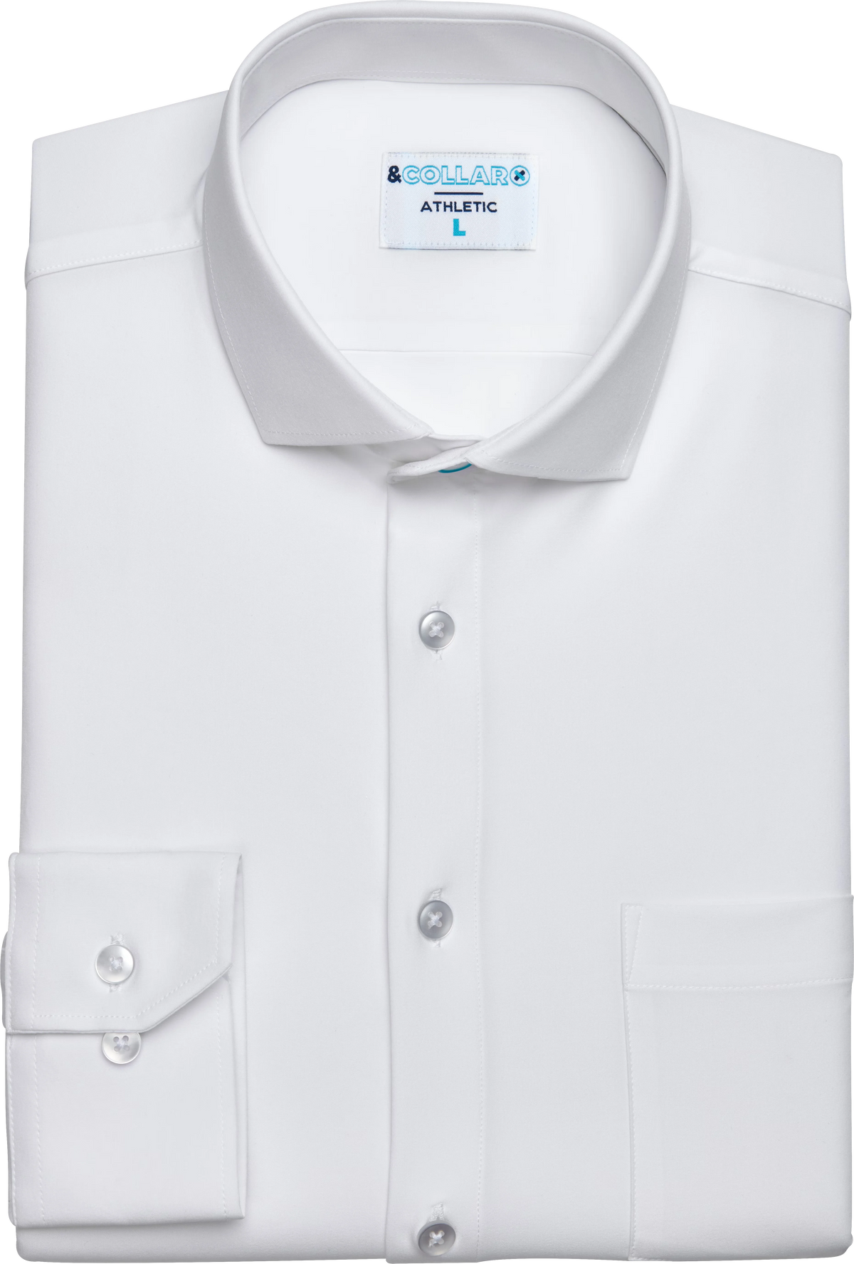 Athletic Fit Stain-Repellent Dress Shirt