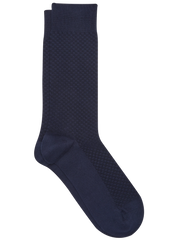 Textured Block Socks, 1-pair