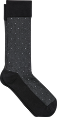 Chevron Stripe Pindot Socks, 1-pair