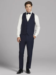 Navy Satin Edged Notch Lapel Tux