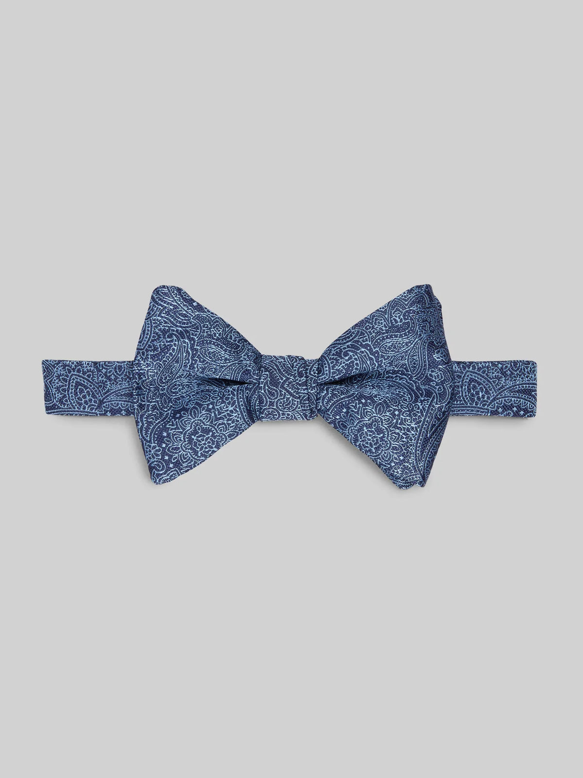 Etched Modern Paisley Pre-Tied Bow Tie