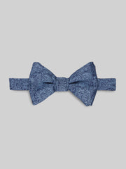 Etched Modern Paisley Pre-Tied Bow Tie