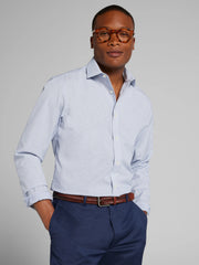 Slim Fit Ultra Performance Stretch Plaid Dress Shirt