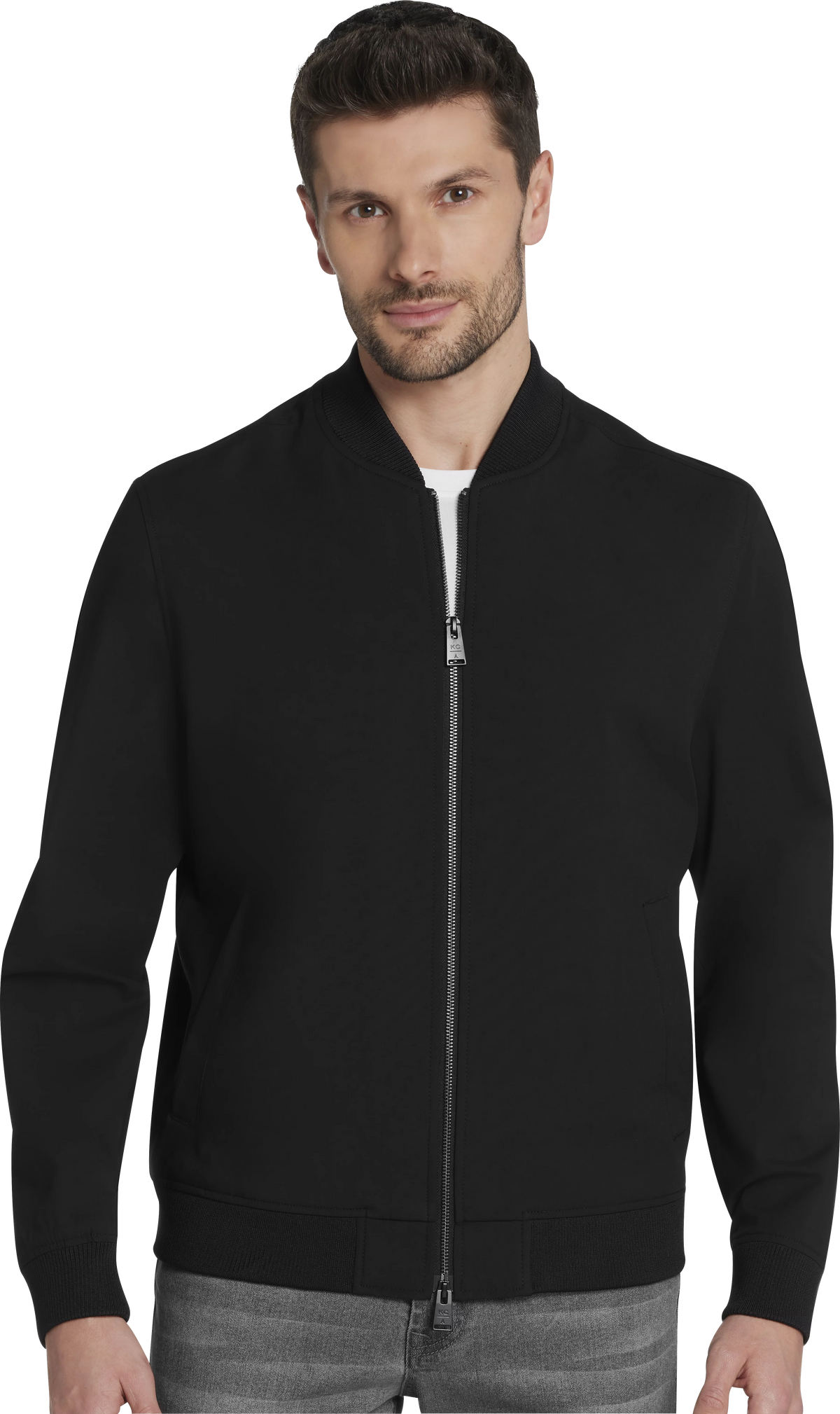 Stretch Bomber Jacket