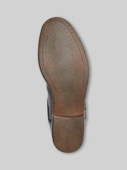 Michelangelo Leather Lace-Up Plain Toe Chelsea Boots