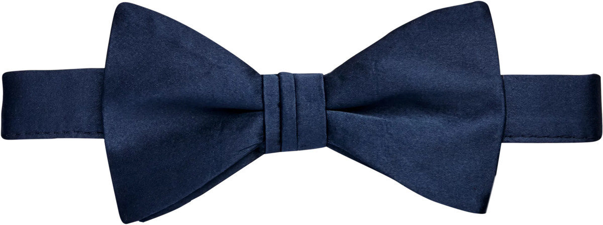 Solid Pre-Tied Bow Tie