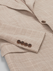 Slim Fit Plaid Sport Coat