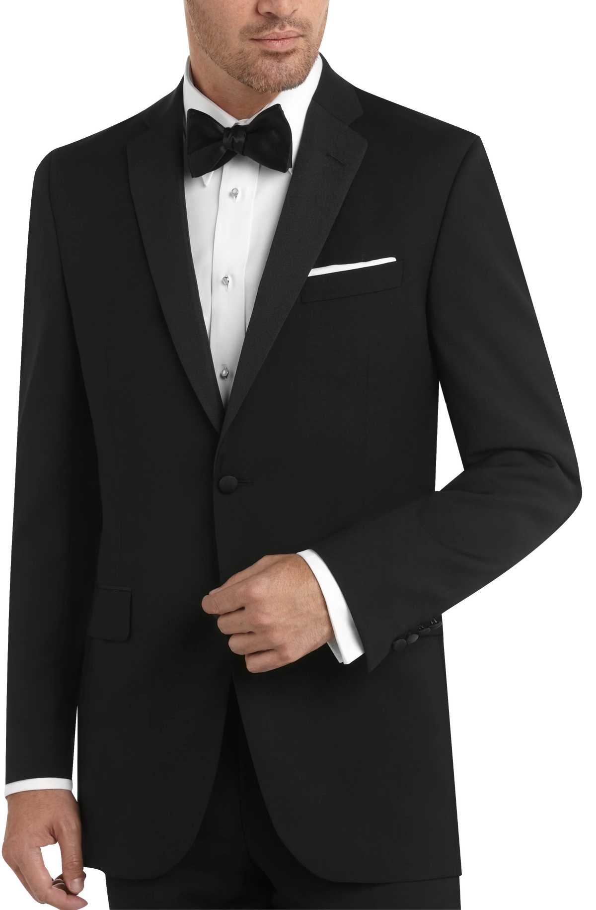 Slim Fit 100% Wool 3-Piece Tuxedo