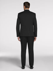 Performance Wool Black Suit