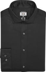 Modern Fit Performance Knit Twill Dress Shirt