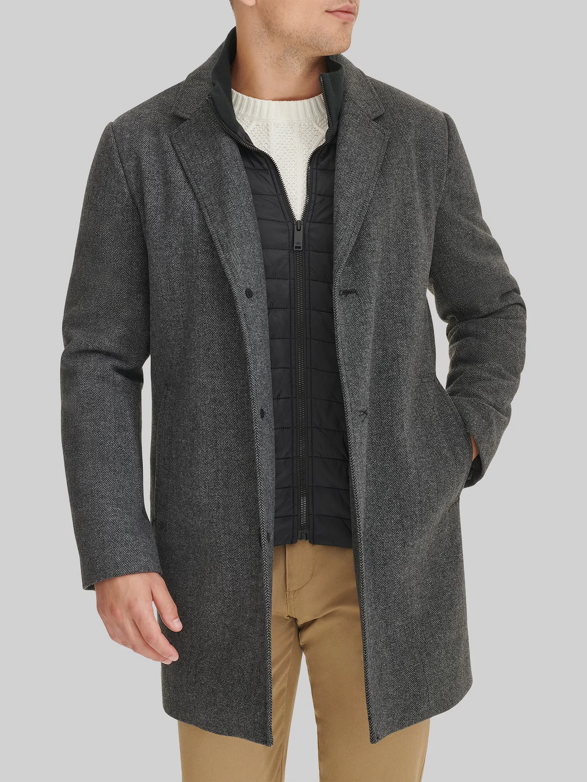 Topcoat with Bib