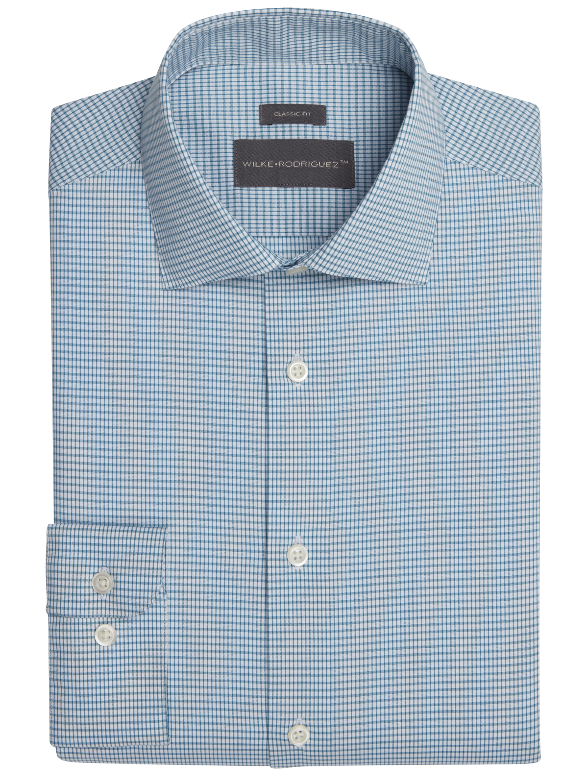 Classic Fit Box Check Dress Shirt