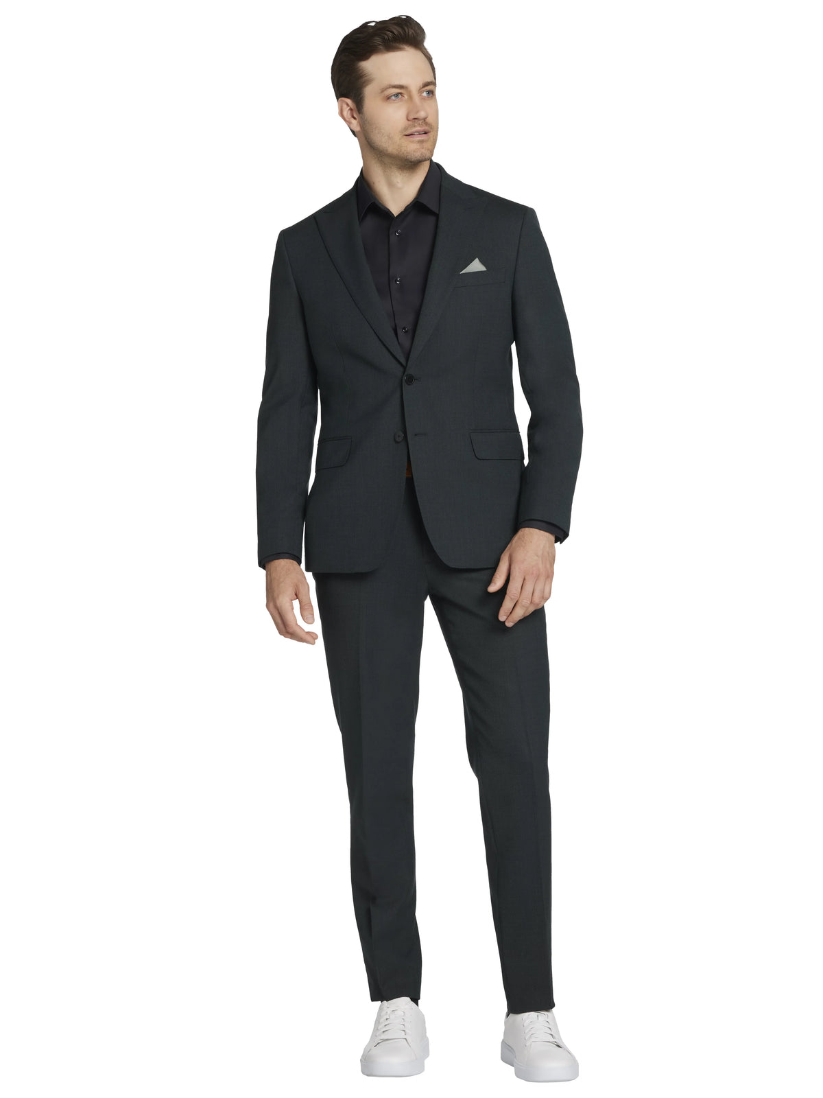 Slim Fit Wool Blend Suit Jacket