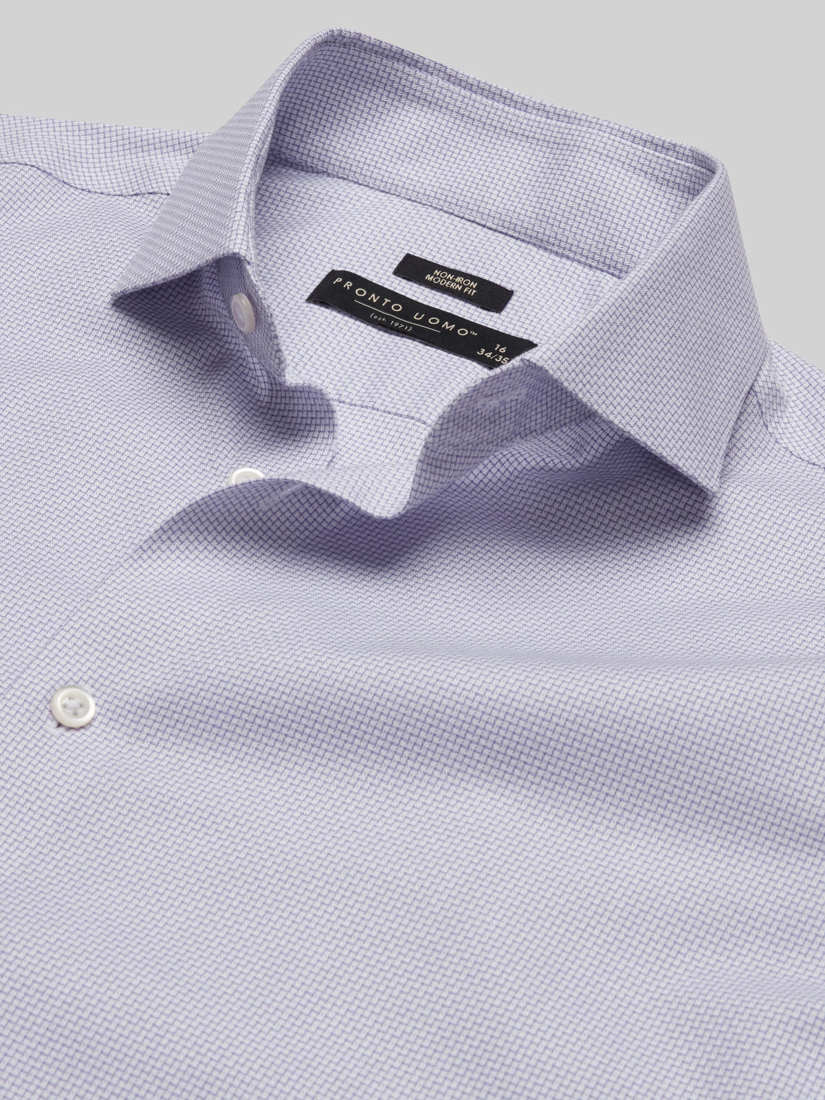 Modern Fit Mini Dobby Dress Shirt