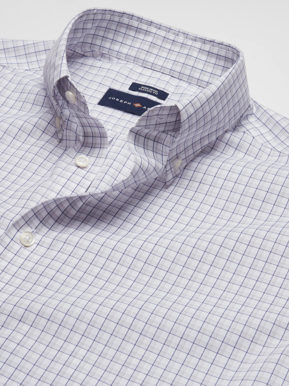 Classic Fit 100% Cotton Plaid Dress Shirt