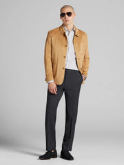 Slim Fit Small Check Dress Shirt