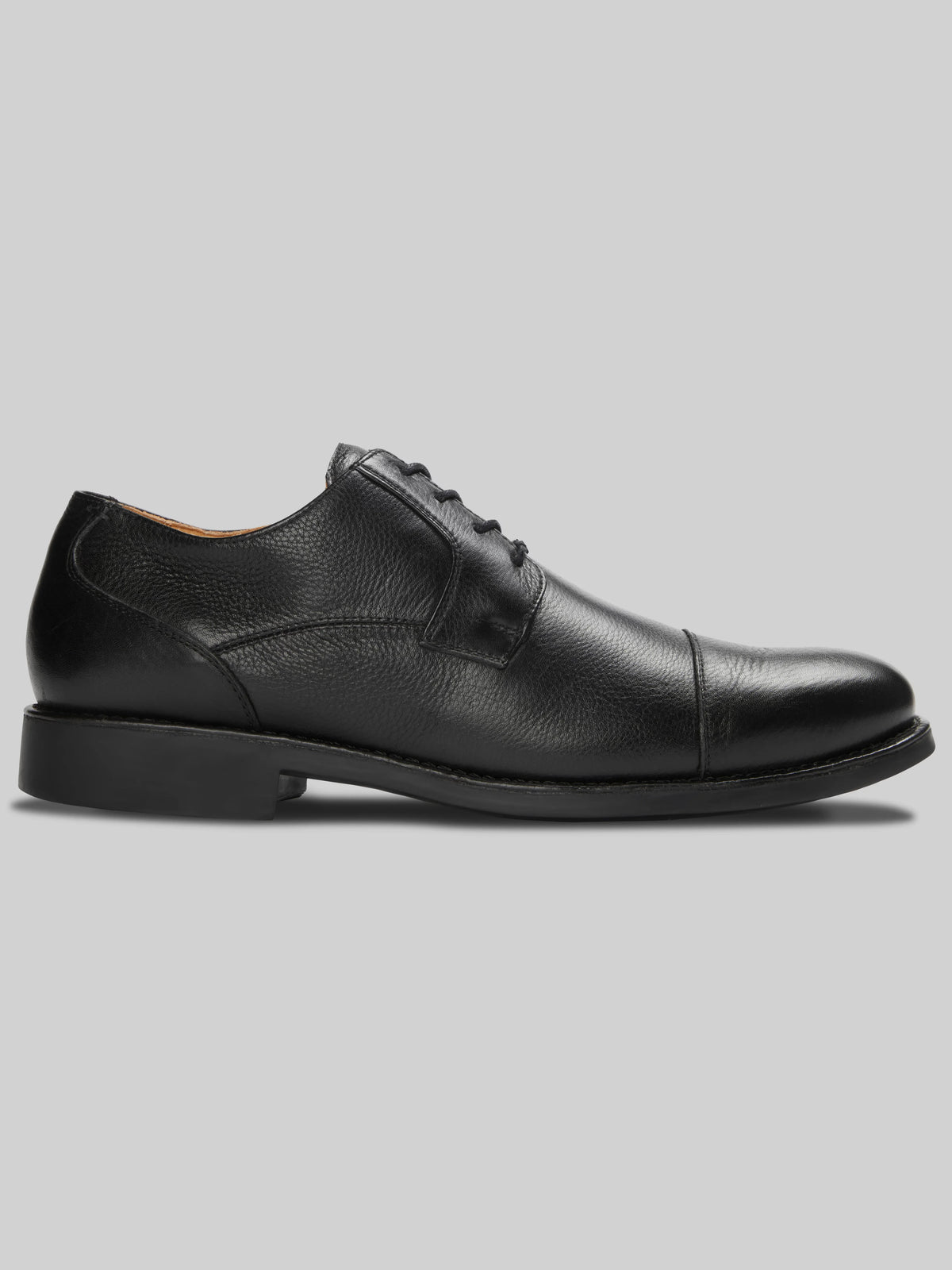 Duke Leather Lace-up Cap Toe Oxfords