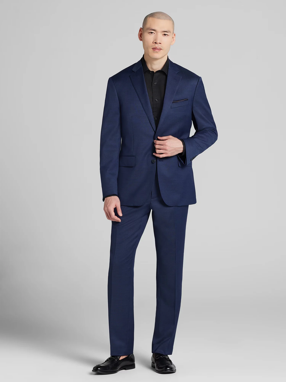 Modern Fit Tic Pattern Suit
